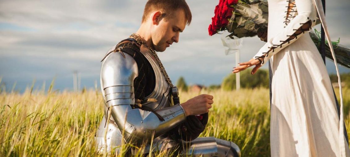 рыцарь букет